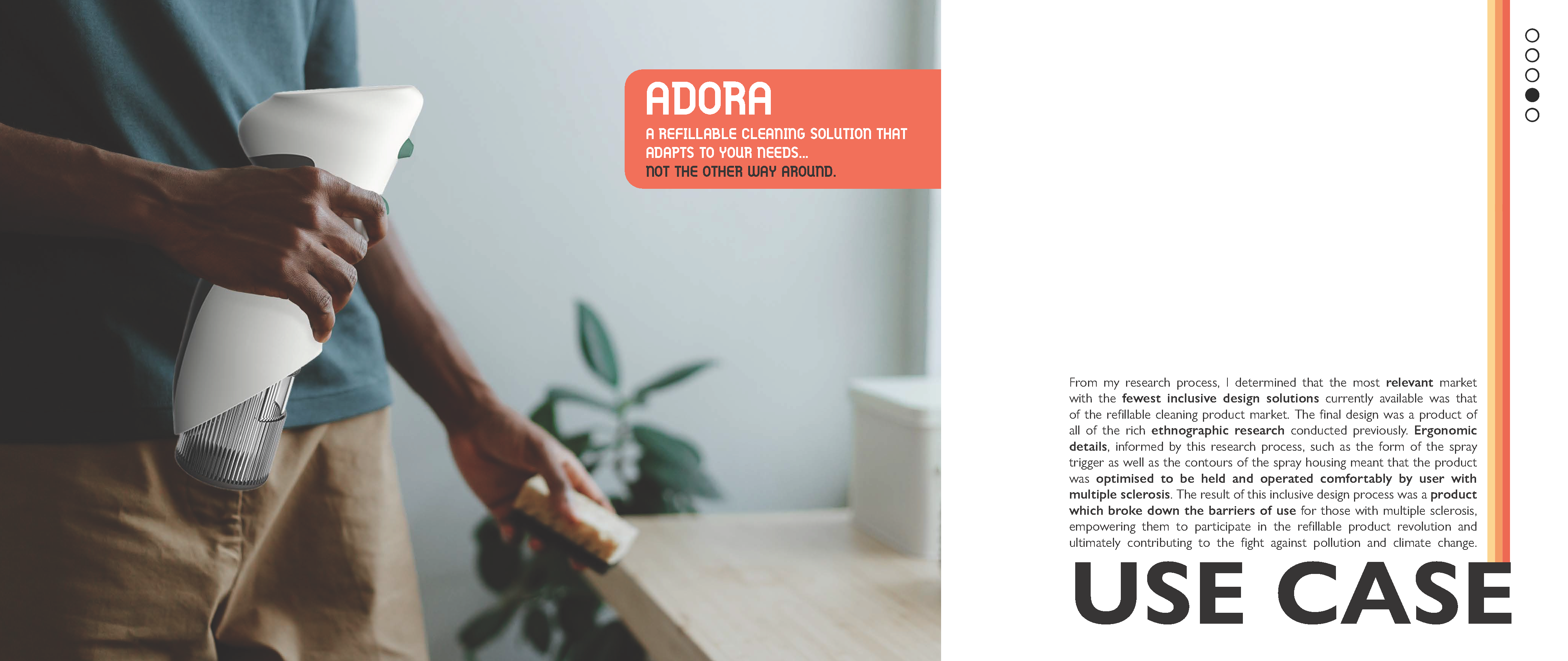 adora product in context page